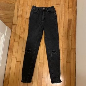 Asos super high waist jeans